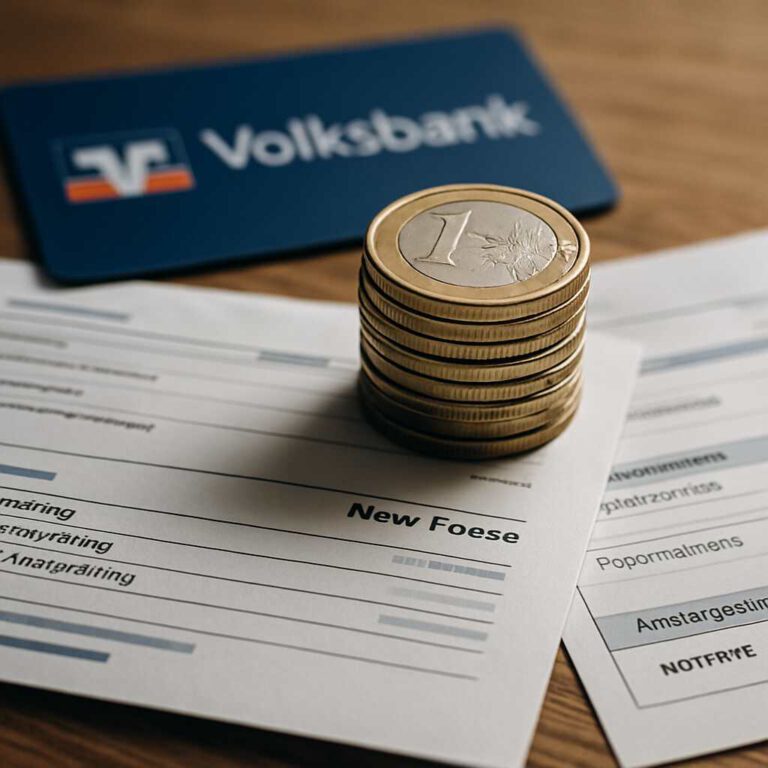 Illustration zum Artikel: Volksbank Kontoführungsgebühren 2025